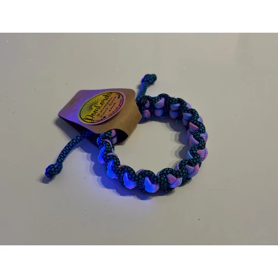 poms creation, uv karkötő, nein karkötő, egyedi karkötő, legyező, techno karkötő, techno party, techno kiegészítők